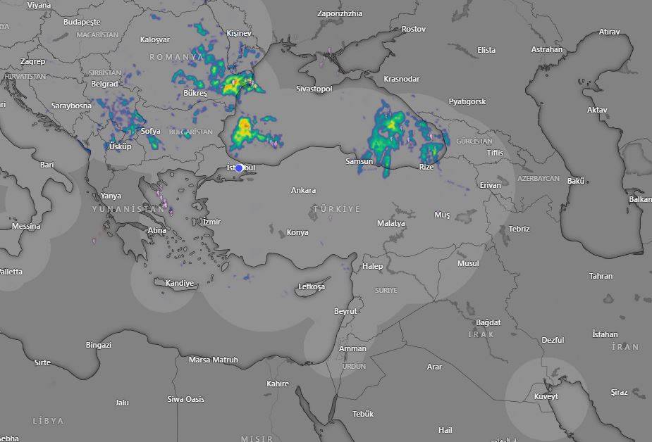 Meteoroloji'den Kastamonu, Çorum ve Çankırı'nın kuzeyi için sağanak uyarısı 21